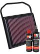 K&N Air Filter 33-5032 + Recharge Kit