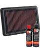 K&N Air Filter 33-5050 + Recharge Kit