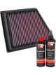 K&N Air Filter 33-5053 + Recharge Kit