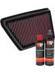 K&N Air Filter 33-5063 + Recharge Kit