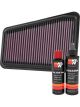 K&N Air Filter 33-5067 + Recharge Kit