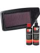 K&N Air Filter 33-5090 + Recharge Kit