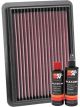 K&N Air Filter 33-5096 + Recharge Kit