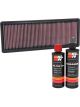 K&N Air Filter 33-5114 + Recharge Kit