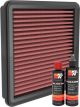 K&N Air Filter 33-5118 + Recharge Kit