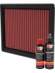 K&N Air Filter 33-5126 + Recharge Kit