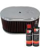 K&N Air Filter 56-1350 + Recharge Kit