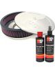 K&N Air Filter 59-3314 + Recharge Kit