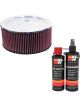 K&N Air Filter 60-1200 + Recharge Kit