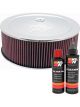 K&N Air Filter 60-1300 + Recharge Kit