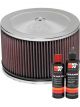 K&N Air Filter 60-1366 + Recharge Kit