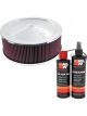 K&N Air Filter 60-1450 + Recharge Kit