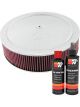 K&N Air Filter 60-1641 + Recharge Kit