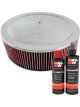 K&N Air Filter 60-1642 + Recharge Kit