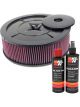 K&N Air Filter 61-4010 + Recharge Kit