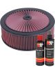 K&N Air Filter 66-3070 + Recharge Kit