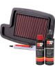 K&N Air Filter AC-4004 + Recharge Kit