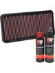 K&N Air Filter AL-1015 + Recharge Kit