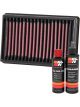 K&N Air Filter BM-1113 + Recharge Kit