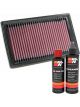 K&N Air Filter CG-9002 + Recharge Kit