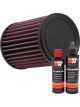 K&N Air Filter CM-8012 + Recharge Kit