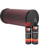 K&N Air Filter CM-9020 + Recharge Kit