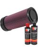 K&N Air Filter CM-9715 + Recharge Kit
