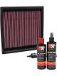 K&N Air Filter DU-0900 + Recharge Kit