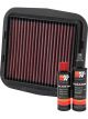 K&N Air Filter DU-1112 + Recharge Kit