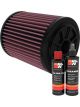 K&N Air Filter E-0640 + Recharge Kit