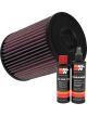 K&N Air Filter E-0642 + Recharge Kit