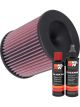 K&N Air Filter E-0643 + Recharge Kit