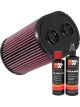 K&N Air Filter E-0644 + Recharge Kit