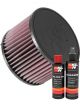 K&N Air Filter E-0653 + Recharge Kit