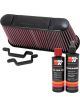 K&N Air Filter E-0782 + Recharge Kit