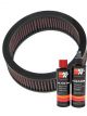 K&N Air Filter E-1025 + Recharge Kit