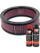 K&N Air Filter E-1120 + Recharge Kit