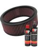 K&N Air Filter E-1150 + Recharge Kit