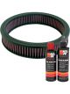 K&N Air Filter E-1450 + Recharge Kit