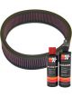 K&N Air Filter E-1535 + Recharge Kit