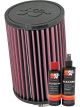 K&N Air Filter E-1988 + Recharge Kit