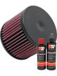 K&N Air Filter E-1996 + Recharge Kit