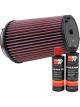 K&N Air Filter E-1997 + Recharge Kit