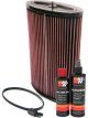 K&N Air Filter E-2295 + Recharge Kit