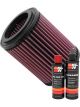 K&N Air Filter E-2429 + Recharge Kit