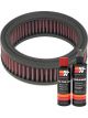 K&N Air Filter E-2470 + Recharge Kit