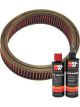 K&N Air Filter E-2790 + Recharge Kit
