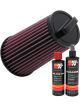 K&N Air Filter E-2985 + Recharge Kit