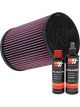 K&N Air Filter E-2986 + Recharge Kit