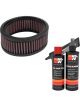 K&N Air Filter E-3226 + Recharge Kit